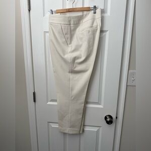 Chico's Women's Creamy White Trousers / Dress Pants